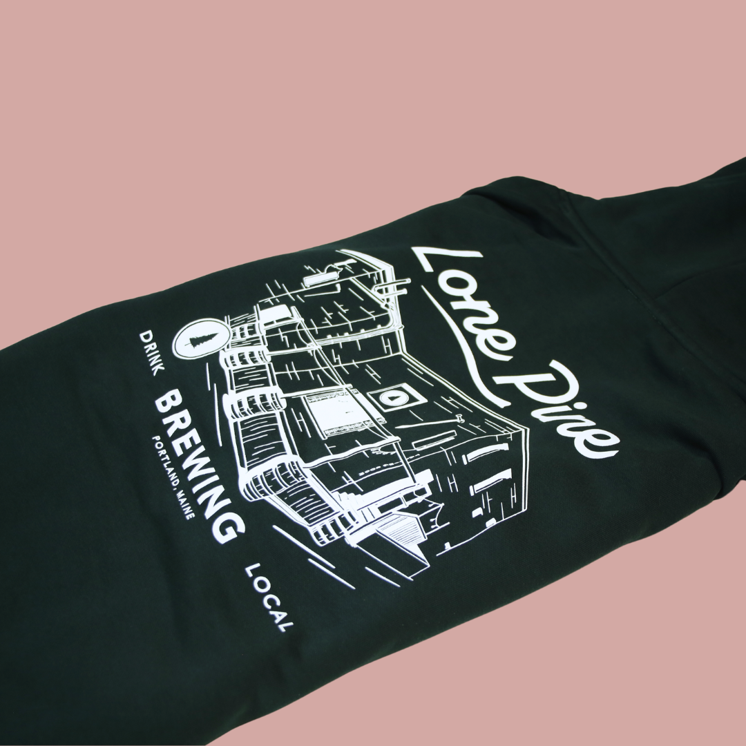 Lux Building Hoodie - Pine Green