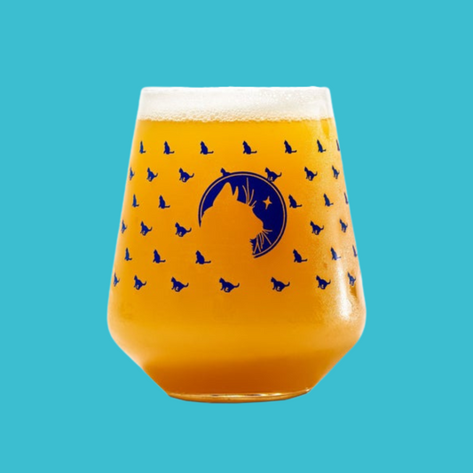 Quantum Cuddle Kittens Glass