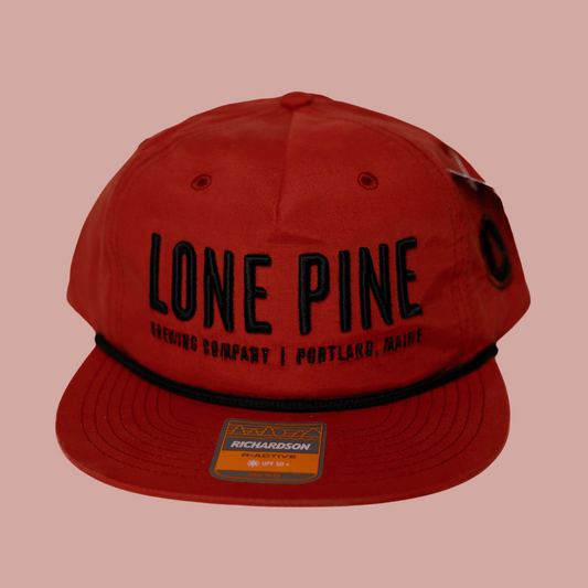 Dark Orange Rope Hat