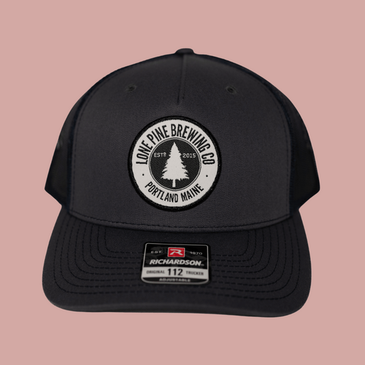 Lone Pine Circle Patch - Dark Blue